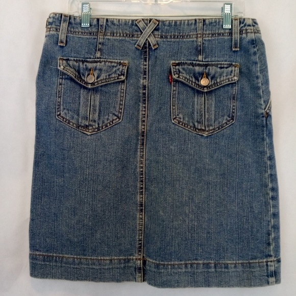 Levi's Cavalry Jean skirt - Picture 4 of 8